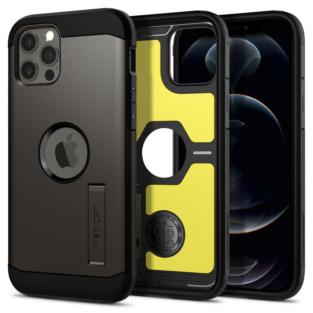 Spigen Case Tough Armor iPhone 12/12 Pro Black USA