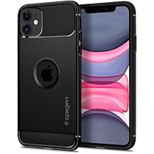 Spigen Rugged Armor Designed for iPhone 11 Case Matte USA