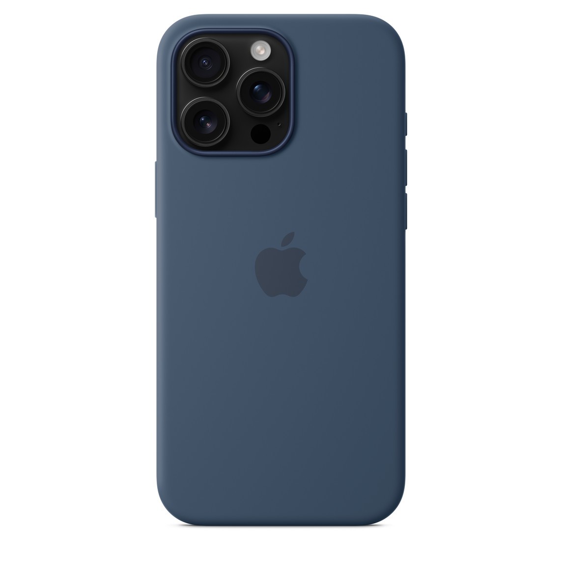 iPhone 16 Pro Max Silicone Case with MagSafe – Denim